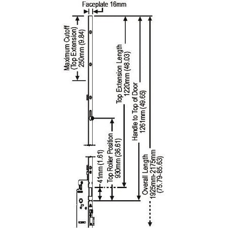 Strybuc Manual Top Roller Ext 850-8778483